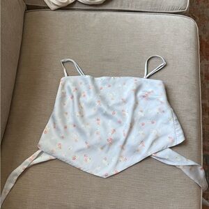 Sunday Best Light Blue Floral Camisole